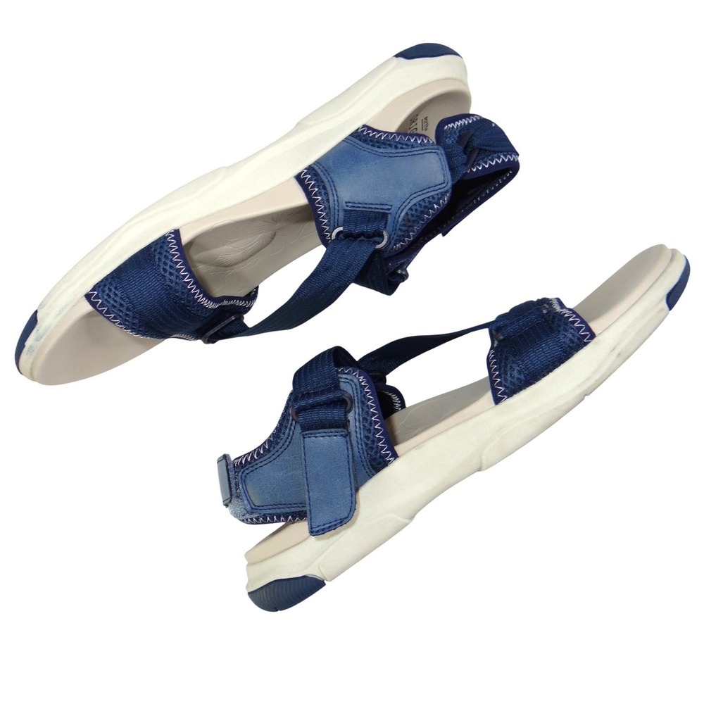 Earth‎ Origins Vivvy Mens Navy Blue Sport Sandals Adjustable Straps Size 11